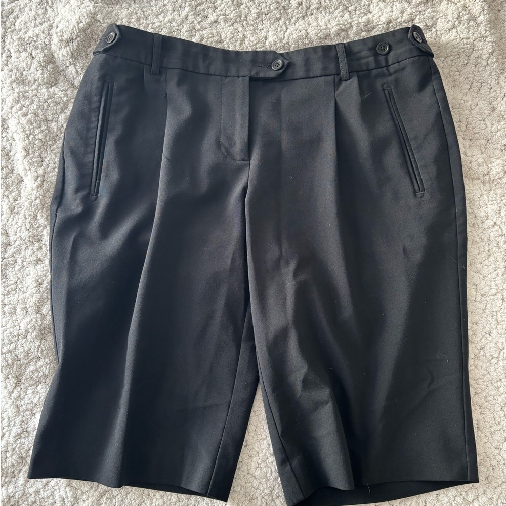 Victoria's Secret Elegant Black Bermudas